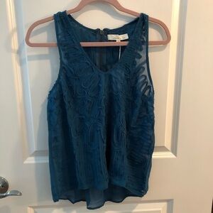 Chandi And Lia Ruffle Swirl Top Size L